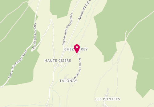 Plan de Atelier des Grands-Meres, 324 Route de Talonay, 74470 Bellevaux