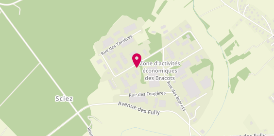 Plan de R-One Carrosserie, 225 Rue Grand Viré, 74890 Bons-en-Chablais
