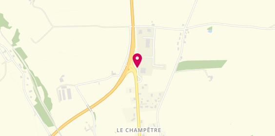 Plan de Carrosserie Christophe Janin, 375 Rue de la zone artisanale du Champetre, 71110 Baugy