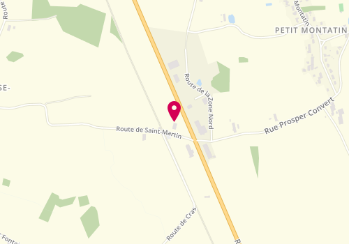 Plan de Carrosserie Trebos, 78 Route de Saint-Martin, 01340 Bresse Vallons