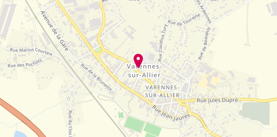 Plan de Renault Varennes Auto Agent, 26 Rue du 4 Septembre, 03150 Varennes-sur-Allier