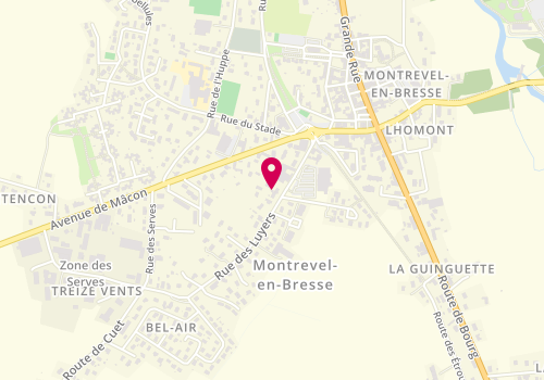 Plan de Garage Premier, Zone Artisanale, 01340 Montrevel-en-Bresse