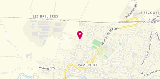 Plan de Gautron Automobiles, 53 Route de la Cueille, 79800 Pamproux