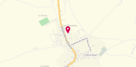 Plan de V. Wallon, 28 Bis Route de la Châtre, 36140 Crevant