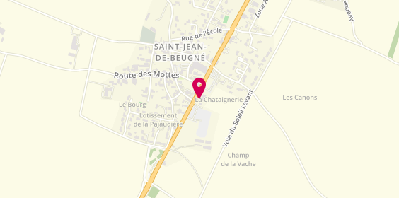 Plan de Total, 72 Route Nationale 137, 85210 Saint-Jean-de-Beugné
