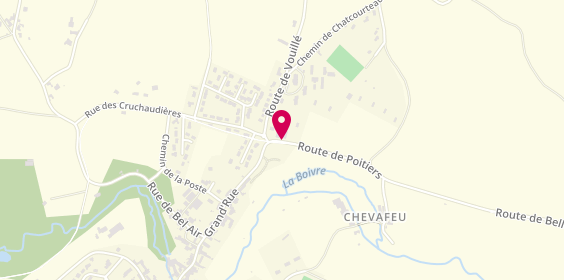 Plan de Mingot Pascal, 3 Route Poitiers, 86470 Lavausseau