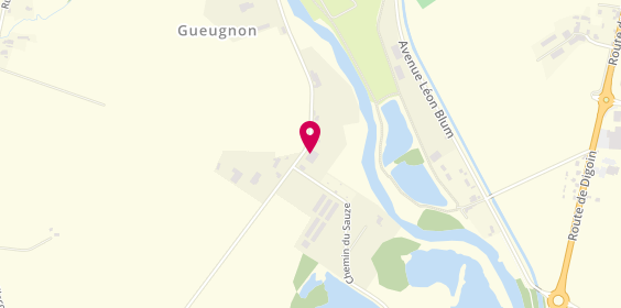 Plan de Carrosserie Guillaume Cognard, Route de Rigny, 71130 Gueugnon