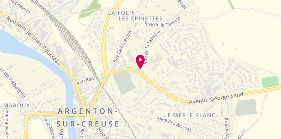 Plan de Garage Allignet-Thomas, 15 Bis avenue George Sand, 36200 Argenton-sur-Creuse