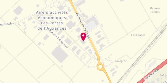 Plan de Opel Poitiers - Faurie, 31 avenue de la Loge, 86440 Migné-Auxances