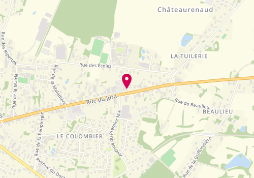 Plan de Super-Lave, 79 Rue du Jura, 71500 Louhans
