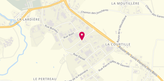 Plan de Auto Fit, 37 Boulevard Joseph Cugnot, 85000 La Roche-sur-Yon