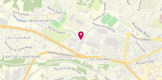 Plan de L'Expo Occasion, 1 Rue du Pré des Dames, 39570 Montmorot