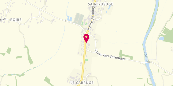 Plan de Citroen, 58 Route du Bourg, 71500 Saint-Usuge