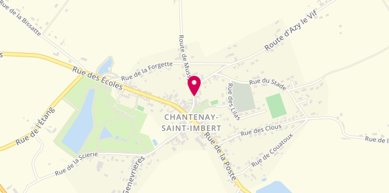 Plan de Carrosserie Chantenoise, Rue des Ratiers, 58240 Chantenay-Saint-Imbert