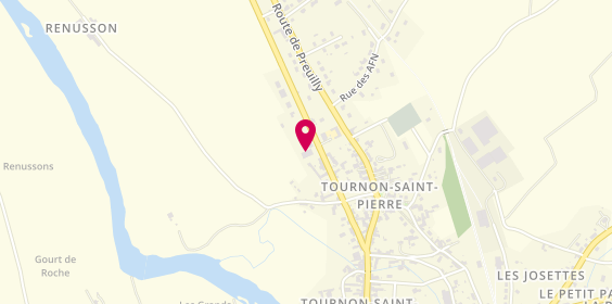 Plan de DSJ Carrosserie, 11 Route d'yzeures, 37290 Tournon-Saint-Pierre
