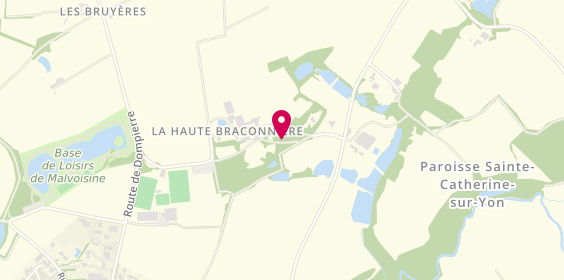Plan de AD Expert, Zone Artisanale du Moulin de la Braconniere, 85170 Dompierre-sur-Yon