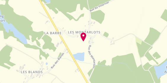 Plan de B.L Automobile, Les Montarlots, 39140 Chapelle-Voland
