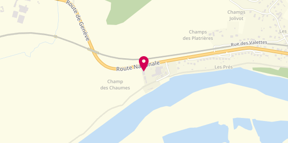 Plan de Carrosseire Mecanique Jlb, 175 Route Nationale, 58300 Saint-Léger-des-Vignes