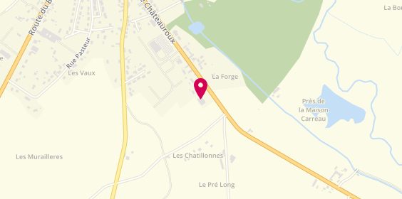 Plan de Ad Expert, 72 Bis Route de Châteauroux, 36700 Châtillon-sur-Indre