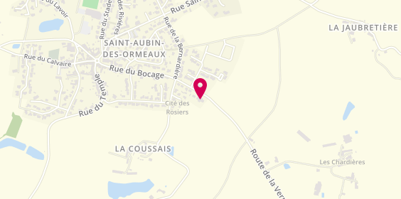 Plan de AD Expert, 11 Route de la Verrie, 85130 Saint-Aubin-des-Ormeaux