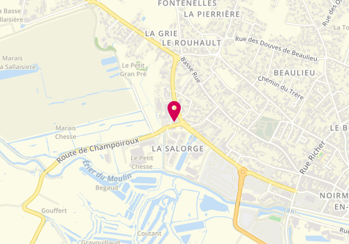 Plan de Garage de l'Île, 41 Rue de la Prée Aux Ducs, 85330 Noirmoutier-en-l'Île