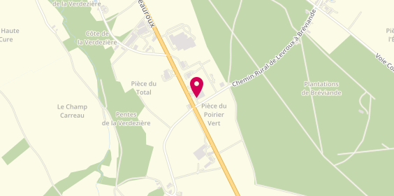 Plan de Agent Peugeot, Route de Chabris - Route de Châteauroux - D956, 36600 Valençay