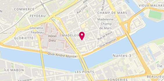 Plan de Carrosserie du Champ de Mars, 26 Rue des Olivettes, 44000 Nantes