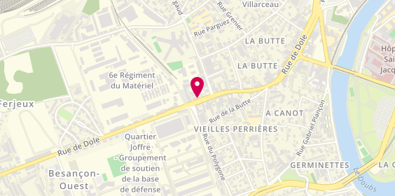 Plan de Carrosserie Mamy, 54 Rue de Dole, 25000 Besançon