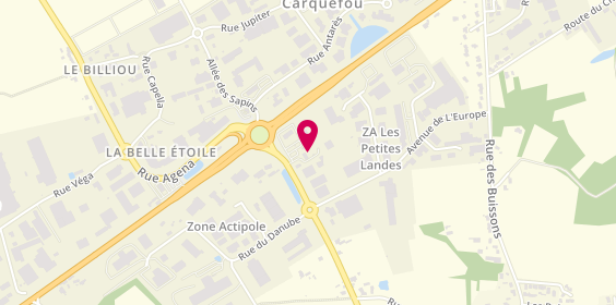 Plan de Carrosserie des Petites Landes, Avenue des Petites Landes, 44470 Thouaré-sur-Loire