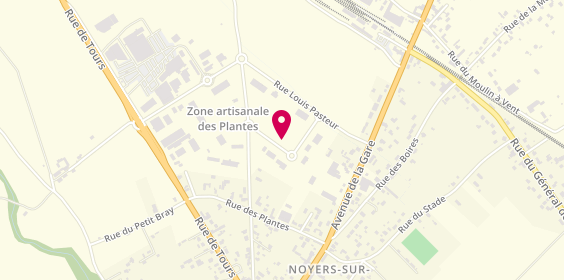 Plan de Carrosserie Peinture Baron, Zone Artisanale Les Plantes
6 Rue Pierre et Marie Curie, 41140 Noyers-sur-Cher