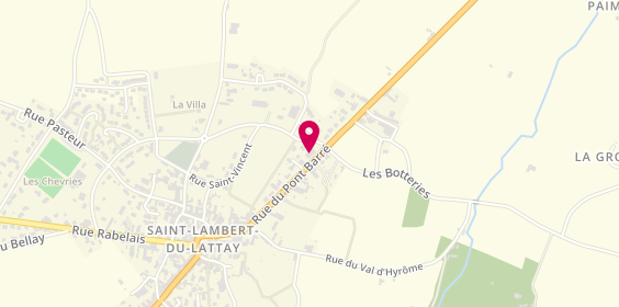 Plan de Carrosserie du Layon, 42 Rue Saint-Vincent, 49750 Val-du-Layon