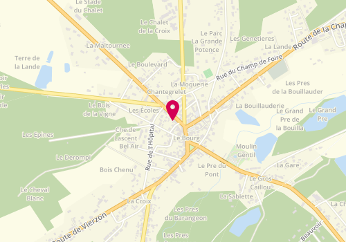 Plan de Peugeot, 31 Route D&#039;Auxerre, 18330 Neuvy-sur-Barangeon
