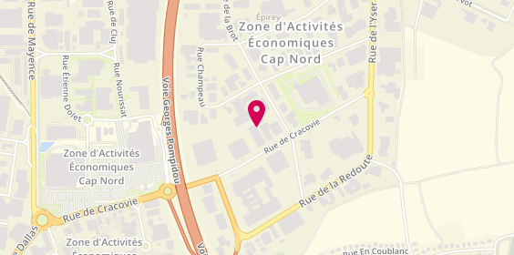 Plan de Knecht, 21 Rue de Cracovie, 21850 Saint-Apollinaire