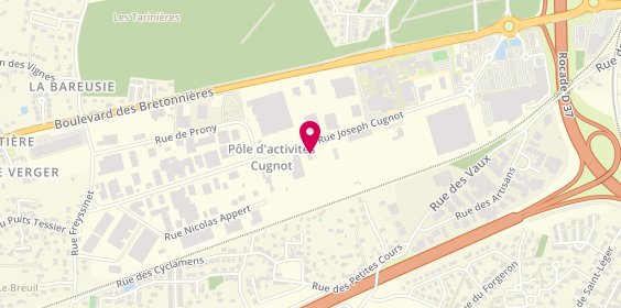 Plan de Garage Méca Centre, 10 Bis Rue Joseph Cugnot Zone Industrielle N.2, 37300 Joué-lès-Tours
