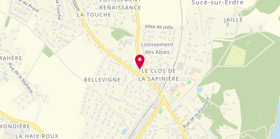 Plan de AD Expert, 2 Route de Casson, 44240 Sucé-sur-Erdre
