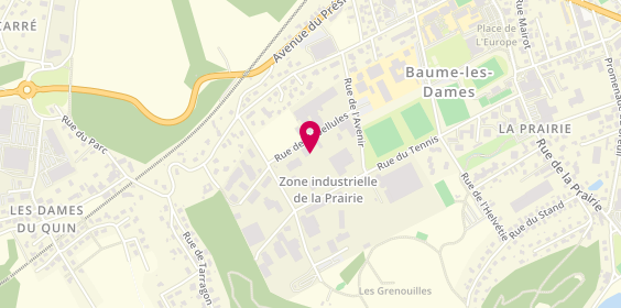 Plan de Sauterey Maxime, 7 Rue des Libellules, 25110 Baume-les-Dames