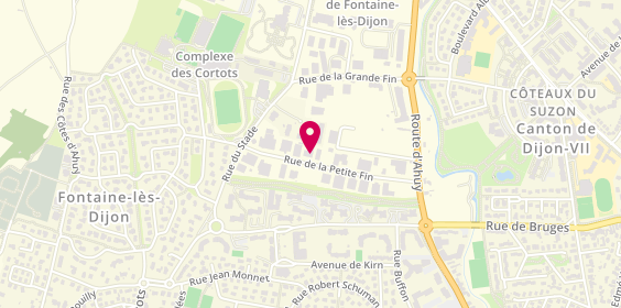 Plan de Agent Citroen, 7 Rue de la Petite Fin, 21121 Fontaine-lès-Dijon