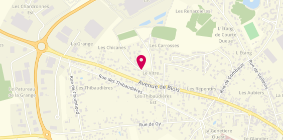Plan de Wil Old School, Rue des Vitres, 41200 Romorantin-Lanthenay