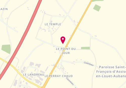 Plan de Jobard JP Automobiles, Route de Cholet, 49610 Mozé-sur-Louet