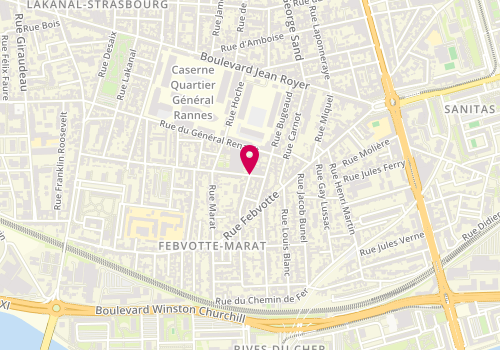 Plan de Touraine Carrosserie, 1.3 Rue Stephane Pitard, 37000 Tours