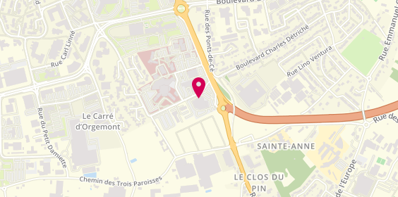 Plan de Clenet Motors-Clenet Occasion, 170 avenue de Lattre de Tassigny, 49000 Angers