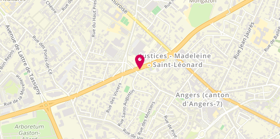 Plan de Carrosserie Ad, 6 Boulevard Estienne d'Orves, 49000 Angers