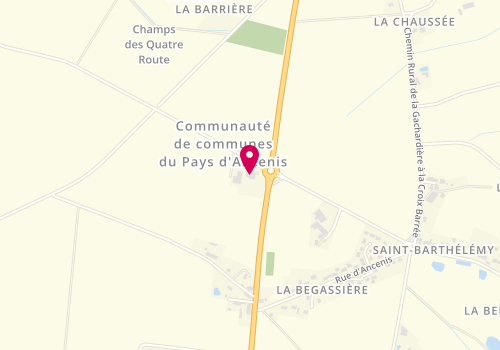 Plan de Proximeca, Le Clos Sainte-Anne, 44522 Pouillé-les-Coteaux
