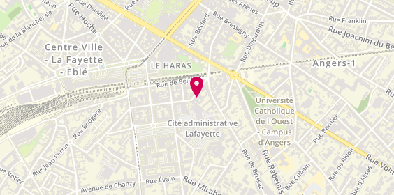 Plan de Garage de la Cité, 46 Ter Rue Jean Bodin, 49000 Angers