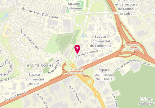 Plan de Gocéane Location, 1 Rue du Landreau, 49070 Beaucouzé