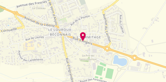 Plan de Citroën, Route D&#039;Angers, 49370 Le Louroux-Béconnais