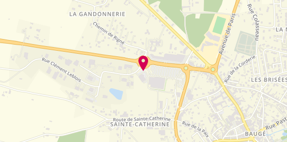 Plan de Autoveo Bauge, Avenue Angers, 49150 Baugé