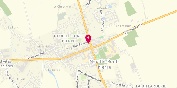 Plan de Fr Automobiles, 21 avenue du Général de Gaulle, 37360 Neuillé-Pont-Pierre