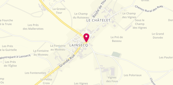 Plan de LEGOFF Jean Claude, 2 Route de Sougères, 89520 Lainsecq