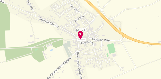 Plan de Garage Lequeux, 31 Grand' Rue, 49140 Jarzé-Villages